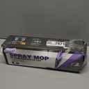 IOPRETTY Spray Mops for Floor Cleaning - Wet Dry Mops with 6 Disposable Pads for Swiffer Powermop - Refillable Bottle for Hardwood Tile Home Kitchen - Absorbs Pet Hair Dust Stains (Gray)