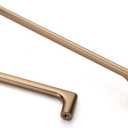 Asidrama 10 Pack 6.3 Inch(160mm) Champagne Bronze Cabinet Pulls Cabinet Handles Cupboard Handles Kitchen Cabinet Hardware for Cupboard Drawer Pulls