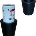 Slim Can Universal Cup Holder Adapter Slim Cup 8.4 oz / 12 oz can Holder Expander Car Cup Holder Fits Red Bull Celsius Energy Drink Michelob White Claw Truly Black (Single Holder)