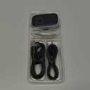 COMSOON Bluetooth Receiver for Car, Noise Cancelling 3.5mm AUX Bluetooth Car Adapter, Wireless Audio Receiver for Home Stereo/Wired Headphones, Hands-Free Call, 16H Battery Life - Black+Silver