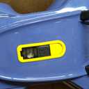 LanOcean Cordless Automatic Pool Cleaner Robot, Efficient Pool Vacuum Robot w/Self-Parking, 120Min Runtime, Auto Debris Removal, Ideal for Daily Maintenance of Flat Above Ground & Inground Pools-Blue