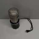 Electric Coffee Grinder, 28000rpm, Vegetable, Seed, Spice Grinding, Kitchen Wet Grinding and Dry Grinding 2-in-1, Removable Bowl, US Plug (Black, Dry Grind (1 Bowl))