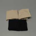 INNERSY Women's Seamless No Show Hipster Panties Invisible Light Underwear 3-Pack(Black/ Nude, XL)