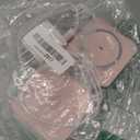 Charging Station for Apple Multiple Devices: 3 in 1 Foldable Magnetic Wireless Charger Stand - Travel Charging Dock Compatible with iPhone 16 15 14 13 12 Pro Max Plus Apple Watch AirPods (Pale-pink)