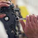 2 x Jetech 11mm Ratcheting Combination Wrench, Industrial Grade Gear Wrench with 12-Point 72-Tooth Ratchet, Forged and Heat-Treated Cr-V Steel, Metric