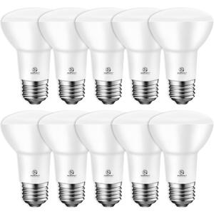 Energetic BR20 LED Bulb R20 Dimmable 5000K Daylight 45W Equivalent to 6.5W, Recessed Can Light Bulbs, Kitchen Ceiling Lights, E26 500 Lumen LED Flood Light Bulbs, Indoor UL Listed (Pack of 10)