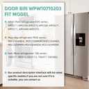 W10710203 Refrigerator Door Bin Fit for whirlpool kenmore Refrigerator WRS571CIDM01 WRS588FIHZ00 WRS588FIHZ04 Door Bin- Replaces W10451871 3436767 by AMI PARTS