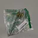 The Stop Shop 1/4 Inch Stainless Steel Brake Lines with Inverted Double Flared Ends & Fittings 6 Inches Long (Pack of 3)