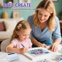 TWIZIUAO Electric Diamond Painting Pen: Diamond Art Vacuum Pen with 3 Adjustable High Levels,Rechargeable & Long-Lasting,Diamond Art Kits for Adults - DIY 5D Diamond Art,No Wax Needed