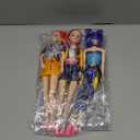 3 Pcs  Fashion Dolls Set -  Stylish White Skin Dolls with Unique Outfits