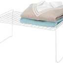 Whitmor 8.9" Deep Medium Stacking Shelf [Set of 6] 6