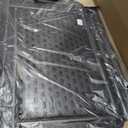 Folding Table 3ft Rectangular All-Occasion Plastic Folding Event Table for Indoor and Outdoor, Portable Desk, Camping, Durable and Stable, HDPE and Steel, Wide Application, Black