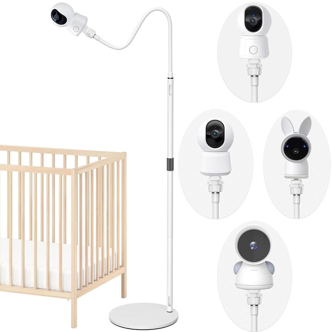 Upgraded Baby Monitor Floor Stand Holder Mount for ARENTI Baby Cameras