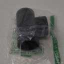 X AUTOHAUX 75mm Car Heater Warm 3 Way Air Ducting Pipe T Shape Outlet Connector Black Plastic