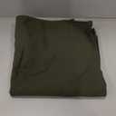 MIULEE Decorative Linen Pillow Covers 20x20 Inch Dark Olive Green Boho Farmhouse Neutral Spring Couch Throw Pillows for Bed Pack of 2 Accent Modern Pillowcase Sofa Livingroom Home Decor