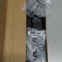 Rfiver Table Top TV Stand with Height Adjustable TV Legs, TV Stands Base with Cable Management for Most 37 to 86 Inch Flat or Curved TVs, Steel TV Feet Holds up to 150 lbs, Max VESA 800x600mm, Black