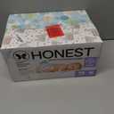 The Honest Company Comfort Dry Disposable Daytime Diapers for Sensitive Skin, Hypoallergenic, Above It All + All the Alpacas, Club Box Size Newborn 72 Count