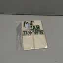 Wooden First Year Down Cake Topper - Football 1st/First Birthday Party Decorations,Football 1st Birthday Cake Topper, Sport Party Cake Smash (topper-1)