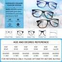 MARE AZZURO Oversized Square Reading Glasses Men Large Readers 1.0 1.25 1.5 1.75 2.0 2.25 2.5 2.75 3.0 3.5 4.0 5.0 6.0 (Black)