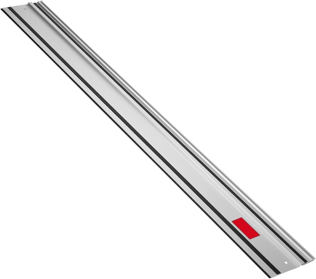 55in Track Saw Guide Rail Compatible with Milwaukee Track Saw, 55" Replacement for Milwaukee Guide Rail, Perfect Fit for Milwaukee Track Saw and Woodworking Longer Cuts