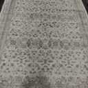 7x9 Area Rugs for Living Room - Washable Vintage Rug Retro Antique Dark Large Non Slip Low Pile Soft Boho Indoor Floor Carpet for Bedroom Dining Room Home Decor, Multi Color