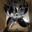 VODA Wood Stove Fan Heat Powered Fireplace Fan No Electric, Heat Activated Thermal Fan for Wood Burning Stove/Log Burner, Fireplace Accessories (XX Large)