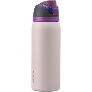 Owala FreeSip Insulated Stainless Steel Water Bottle with Straw for Sports, Travel, and School BPA-Free Sports Water Bottle, 32 oz, Dreamy Field