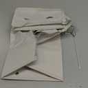 Vorshape Bag Saver - Extra Large 2 in 1 Plastic Bag Holder Storage, Durable Mesh Grocery Hanging Trash Dispenser Roll Organizer for Home Kitchen/Bathroom/Laundry, Multi-purpose for Daily (Light Grey)