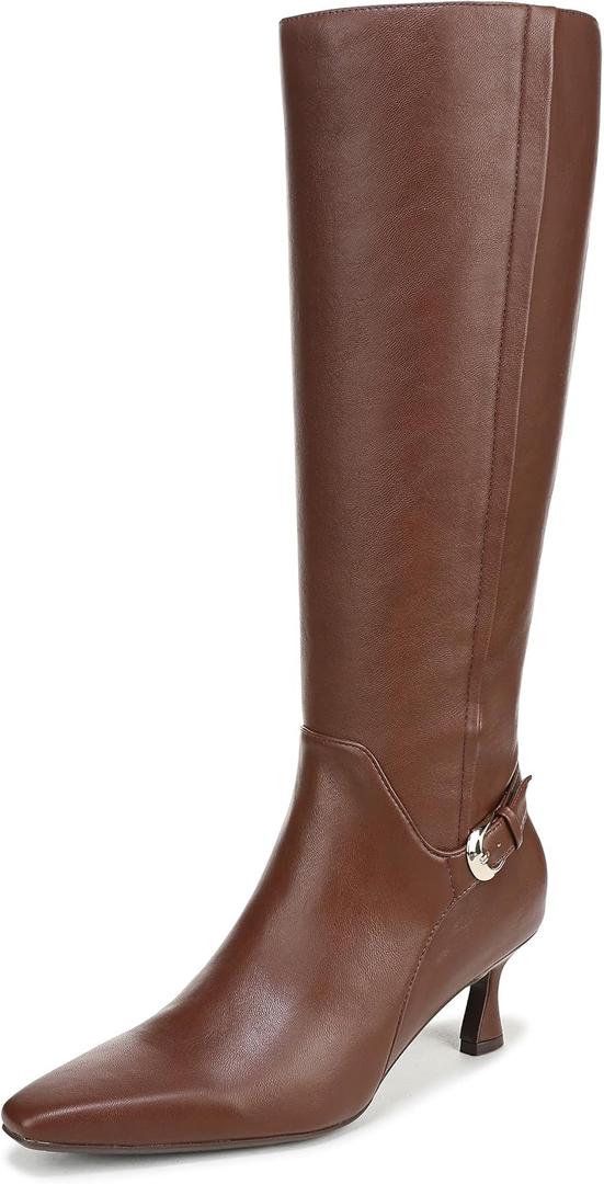 Naturalizer Women's Eartha Wide Calf (Brown, M)