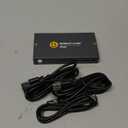 USB3.0 KVM Switch 2 Port HDMI, 4K@60Hz KVM Switch 1 Monitors 2 Computers with 3 USB3.0 Ports, HDMI KVM Switches for 2 PCs Share 1 Monitors and USB Devices, Support Button Switch, EDID (Deep Blue)