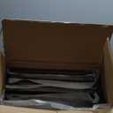 Jueraori WiFi Router Storage Cabinet, Bamboo Router Cabinet with Adjustable Shelves, Multimedia Audio Rack with Doors, 2 Layer Standing Cabinets for Home and Office