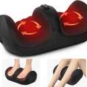 Medcursor Foot Massager with Heat - Foot and Calf Massager with Massage Roller, Deep Massage for Plantar Fasciitis, Pain Relief, Neuropathy, Relax for Home or Office Use (Not Cordless) (FM12)