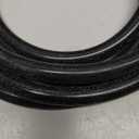 XINLIYA Silicone Vacuum Tubing Hose Line, 10 Ft 1/4" (6mm) Inner Diameter Hose, High Tempterature 130PSI Max Pressure for Multiple Use, Auto Replacement Vacuum Hose Line for Vehicle Radiator (Black)