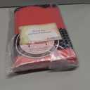 14 Pack Premium Red Plastic Tablecloth - 54 x 108 in. Disposable Rectangle Plastic Table Cloth - Decorative Rectangle Table Cover Smooth Tablecloth - Disposable Table Cloths For Parties, Weddings