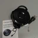 Cearktiy Bird Bath Heater,Birdbaths DeIcer,Birdbath Water Heater Deicer with Thermostatically Controlled,Heated Bird Bath Deicer Suitable for Birdbath Farm Livestock Drinking Outdoors in Winter,Black