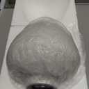 Handemade Large Round Vase for Centerpieces, White Rustic Vase Farmhouse Decor, Distressed Textured for Home Decorations, Earthy Room Decor Aesthetic, Stone Look Ceramic Clay Pottery, 10 inch