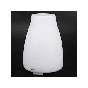 Homeweeks Diffusers, 100ml Colorful Essential Oil Diffuser with Adjustable Mist Mode, Auto Off Aroma for Bedroom/Office/Trip (100 ML 1 Pack) (Basic White)