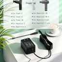 18V Charger for Hypervolt 2/2 Pro/Go/Go 2 Power Cord for Hyperice 2/2 Pro Massage Gun for Vyper 3/2/Go Replacement AC Adapter Power Supply Cord 6Ft