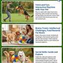 10/18/22" Calming Jumbo Ball for Dogs Durable Tear-Resistant Inflatable Big Ball Tough Herding for Play Exercise Toy with Heavy-Duty Handle Cover & Pump Fun Doggy Herding Dog Giant Tennis(A,10in)
