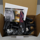 daphino 2500LM Solar Lights Outdoor with Motion Sensor,3 Head 270 Wide Angle Street Area Lights, IP65 Waterproof Security Lighting with 3 Modes(Non-Remote,2 Pcs)