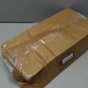 AGM 18" Santa Claus, Christmas Figurine Figure Decor with Good and Bad List and Bear and Gifts Bag for Holiday Party Home Decoration