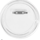 20Pcs 3.15 Inch Button Badges with Pin, Clear Button Badges Craft Buttons Large Photo Buttons Pins Picture Acrylic Design Button Badge for Craft Supplies, DIY Badges Pins, School Projects (8cm)