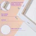 Cindeer 6 Packs 8 x 10 Inches Halloween Pre Drawn Canvas for Adult Framed Pumpkin Witch Bundle Stretched Painting Canvas DIY Halloween Acrylic Pouring and Oil Painting Party Favor(Normal)