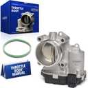 JC Whitney JFBAJCWTHB00106 Throttle Body - Compatible with Jeep Compass 2007-2018, Patriot 2007-2017, Dodge Journey 2009-2020, Avenger 2008-2014 -1.8L 2.0L 2.4L