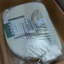 My Brest Friend Super Deluxe Nursing Pillow - Enhanced Comfort & Ergonomic Breastfeeding Pillow for Ultimate Support for Mom & Baby - Adjustable and with Handy Side Pocket,100% Organic Cotton Oat