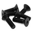 MewuDecor 5/16-18 x 1" Flat Head Socket Cap Screws Countersunk Bolts Countersunk Bolts, Alloy Steel Grade 10.9, Fully Threaded, Black Oxide, 15 PCS
