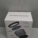 Techphardo 1Gallon No Spill Dog Water Bowl-3.8L Large Capacity, BPA-Free, Anti-Splash & Anti-Digging Design with Non-Slip Base for Messy Drinkers (Smoky)