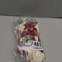 12 Pieces Christmas Silverware Holder Burlap Utensil Holder Xmas Tableware Holder Buffalo Plaid Cutlery Fork Bag for Christmas Party Dinner Tableware Decoration (Red and Black)