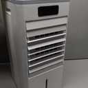 Portable Evaporative Air Cooler, Quiet Windowless Swamp Cooler with 4 Ice Packs, 2 Gallon Water Tank, Remote Control, 4 Modes & 3 Speeds, Oscillating Cooling Fan for Bedroom, Living Room and Office, 22'*12'*11'
