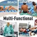2 Pack Microfiber Beach Towel, Oversized Microfiber Pool Towel 75x 35, Sand-Free Beach Towel, Quick Drying Camping Towel, Super Absorbent Bath Blanket, Soft Breathable and Lightweight